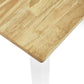 Linwood White and Oak 69cm Square Dining Table