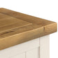 Aspen Storage Bench - Grey Wash