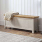 Aspen Storage Bench - Grey Wash