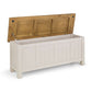 Aspen Storage Bench - Grey Wash