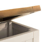 Aspen Storage Bench - Grey Wash