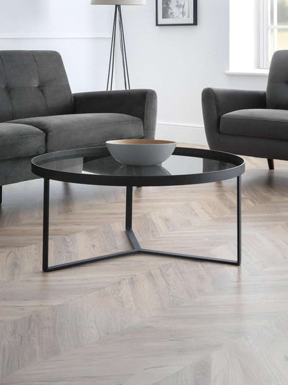 Loft Coffee Table - Smoked Glass