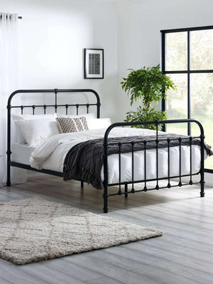 Logan 120cm Small Double Metal Bed
