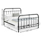 Logan 150cm King Metal Bed
