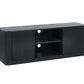 Louis Fluted Tv Unit - Black