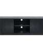 Louis Fluted Tv Unit - Black