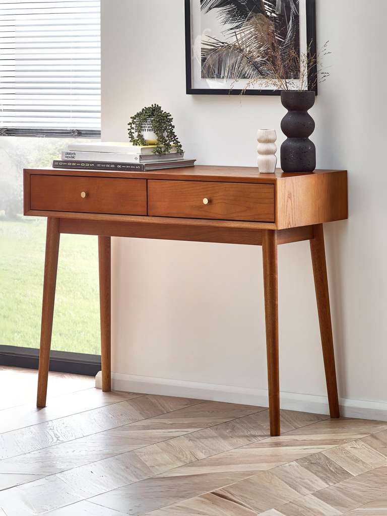 Lowry Writing Desk With 2 Drawers