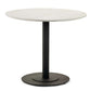 Luca 80cm Round Dining Table White