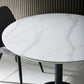 Luca 100cm Round Dining Table White