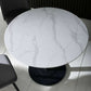 Luca 100cm Round Dining Table White