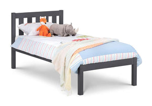 Luna 90cm Single Bed - Anthracite