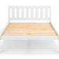 Luna 135cm Double Bed - Surf White