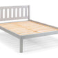 Luna 135cm Double Bed - Dove Grey