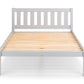 Luna 135cm Double Bed - Dove Grey