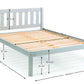 Luna 135cm Double Bed - Dove Grey