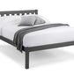 Luna 135cm Double Bed - Anthracite