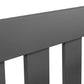 Luna 135cm Double Bed - Anthracite