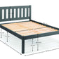 Luna 135cm Double Bed - Anthracite
