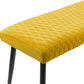 Luxe Low Bench - Mustard