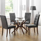 Set Of 2 Madrid Velvet Dining Chairs