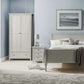 Maine 5 Drawer Tall Chest - Dove Grey