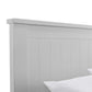 Maine 135cm Double Bed - Dove Grey