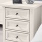 Maine 3 Drawer Bedside - Surf White