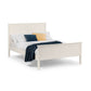 Maine 150cm King Bed - Surf White