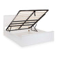 Maine Ottoman Storage 135cm Double Bed - Surf White