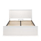 Maine Ottoman Storage 135cm Double Bed - Surf White