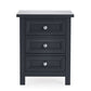 Maine 3 Drawer Bedside - Anthracite