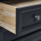 Maine 3 Drawer Wide Chest - Anthracite