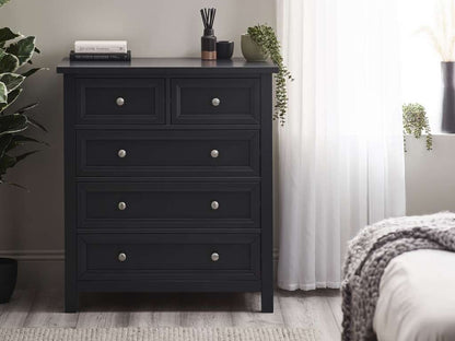 Maine 3 + 2 Drawer Chest - Anthracite