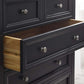 Maine 3 + 2 Drawer Chest - Anthracite