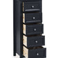 Maine 5 Drawer Tall Chest - Anthracite