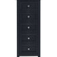 Maine 5 Drawer Tall Chest - Anthracite