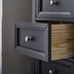 Maine 5 Drawer Tall Chest - Anthracite