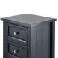 Maine 5 Drawer Tall Chest - Anthracite