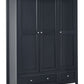 Maine 3 Door Combination Wardrobe - Anthracite