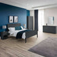 Maine 90cm Single Bed - Anthracite