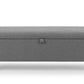 Astrid Blanket Box - Grey