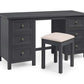 Maine Dressing Stool - Anthracite