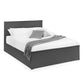 Maine Ottoman Storage 135cm Double Bed - Anthracite