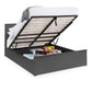 Maine Ottoman Storage 135cm Double Bed - Anthracite