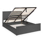 Maine Ottoman Storage 135cm Double Bed - Anthracite