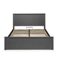 Maine Ottoman Storage 135cm Double Bed - Anthracite