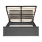 Maine Ottoman Storage 135cm Double Bed - Anthracite