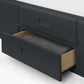 Maisie Bed With Underbed And Drawers Anthracite