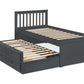 Maisie Bed With Underbed And Drawers Anthracite