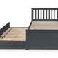 Maisie Bed With Underbed And Drawers Anthracite